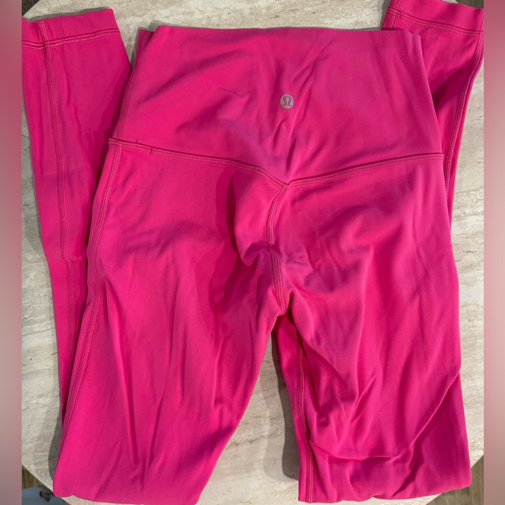 Lululemon Sonic Pink Align Leggings